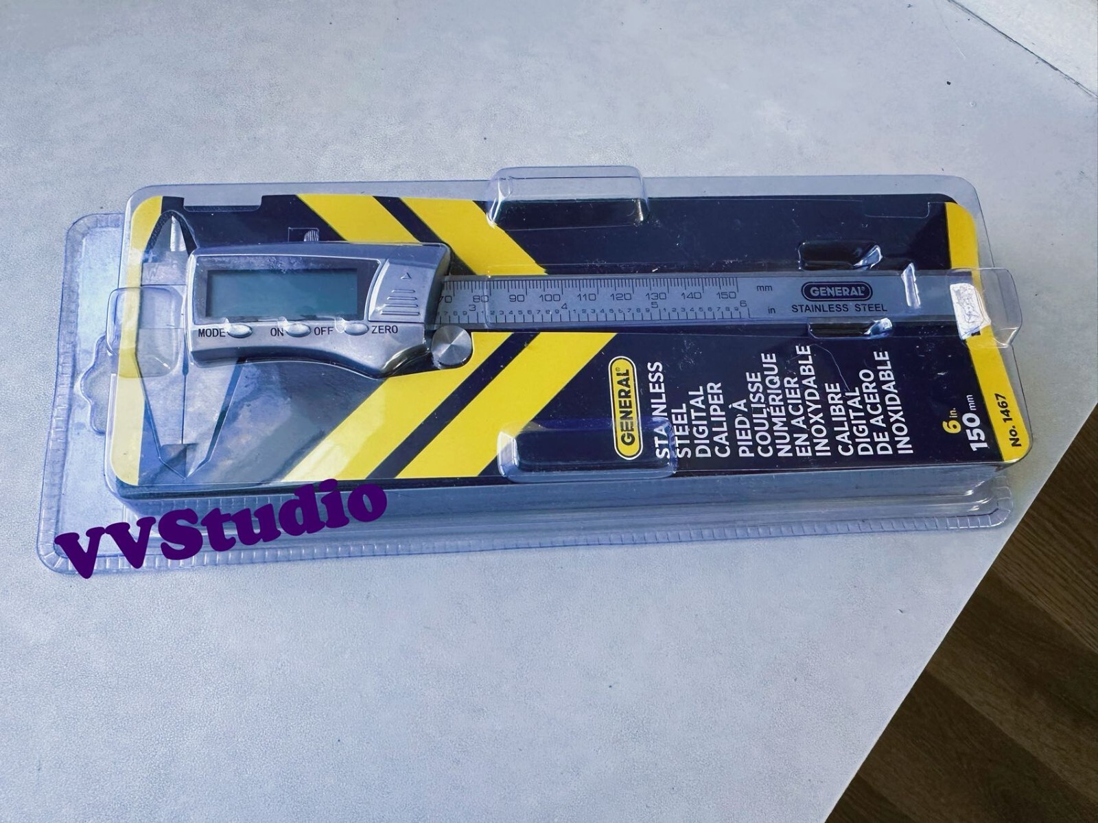 General Tools 6" Digital Caliper Stainless Steel NEW SEALED SAME DAY SHIP 146-7 gallery
