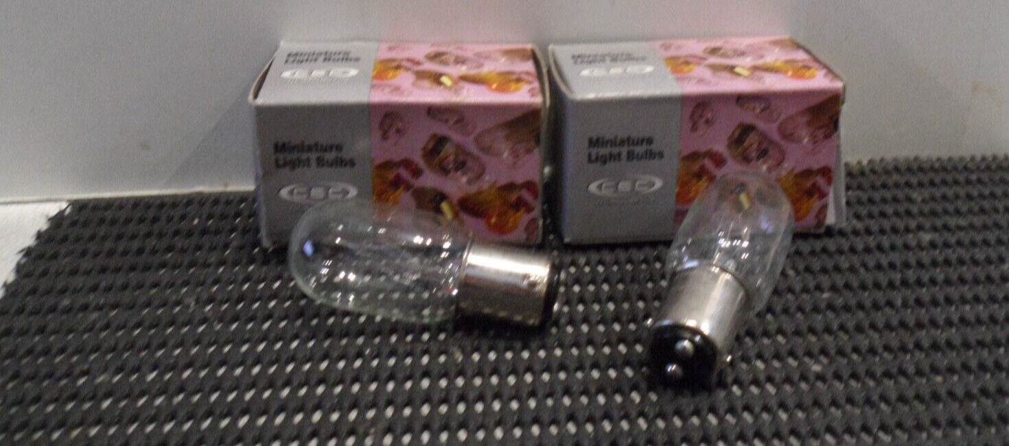 2 X Special Purpose Light Bulb 15T7/DC, 15 watts, 120 volt, Clear 15T7DC-120V gallery
