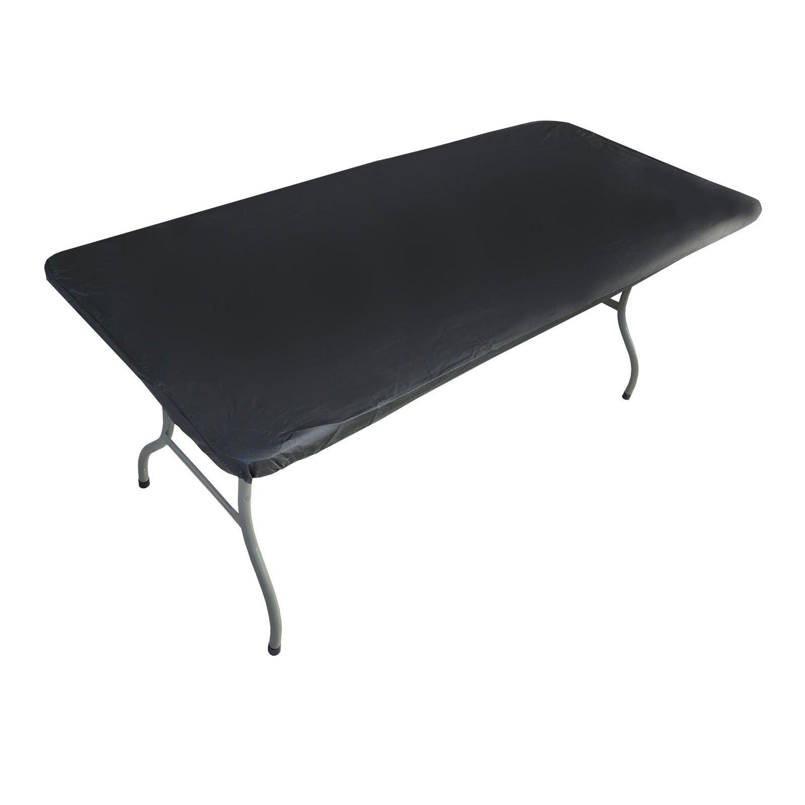 TopTableCloth 6ft 72x30 inch Black Tablecloth 72" x 30" (Rectangle), gallery
