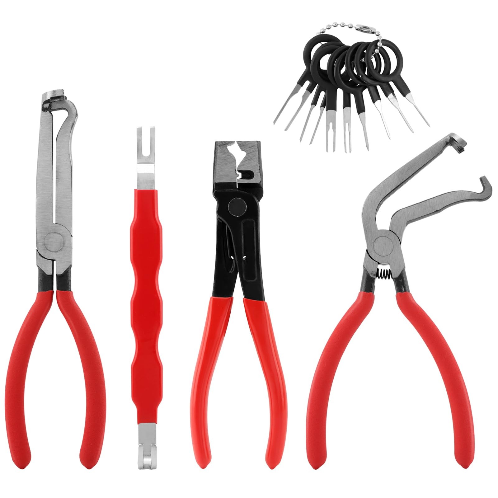 Lixternum 4 Pieces Electrical Disconnect Pliers for Cars, Automotive Electric... gallery