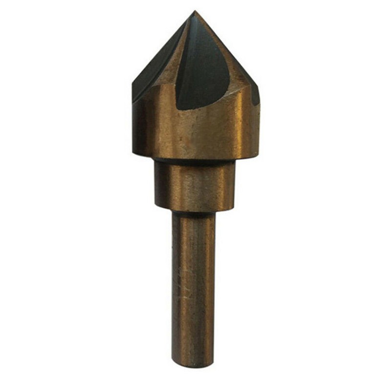 5PC COUNTERSINK TOOL BIT SET COUNTER SINK FOR STEEL METAL WOOD PLASTIC ALUMINUM gallery