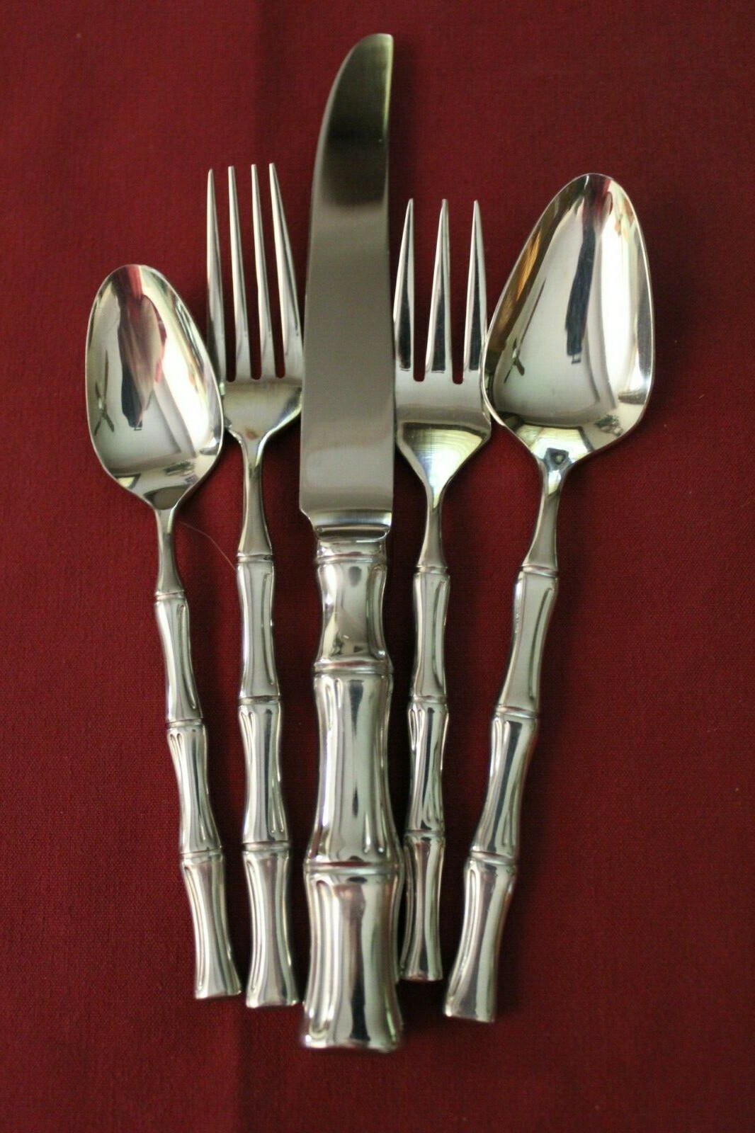 Towle Supreme Cutlery BAMBOO Open Stock You Choose Piece 18/8 Stainless Japan gallery