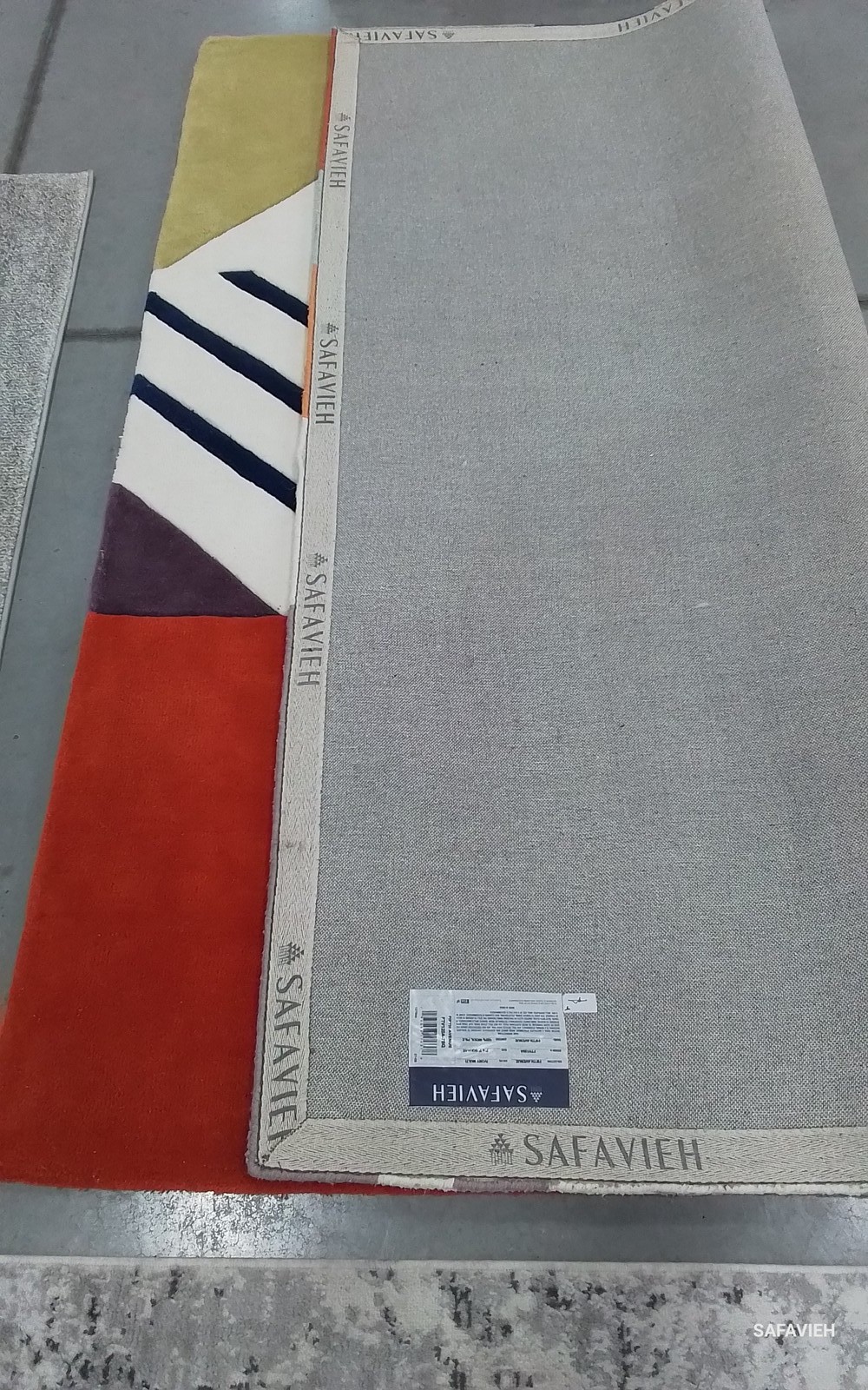 IVORY / MULTI 7'-0" x 7'-0" Flaw in Rug, Reduced Price 1172787119 FTV120A-7SQ gallery