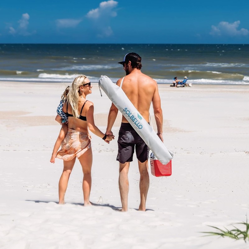 Shade - The Ultimate Wind-Driven Beach Umbrella, Effortless to Set Up, gallery