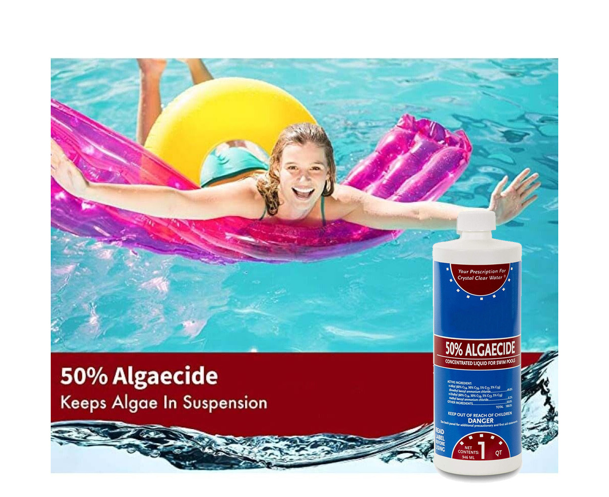 Algaecide 50 Plus Prevent Algae Swimming Pool Chemical - 32 oz (Choose Quantity) gallery