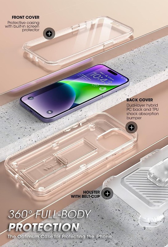 Military-Grade Protection Case SUPCASE for iPhone16 15 14 13 12 11 10 8 7 Series gallery