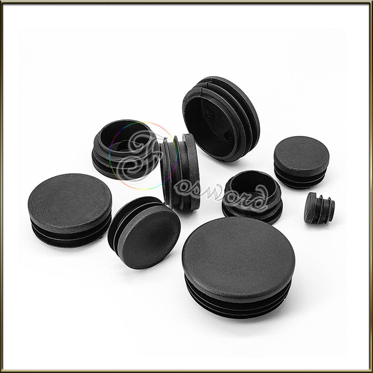 Inserts Bungs Blanking Plastic End Caps Round Tube Furniture Table & Chair Feet gallery