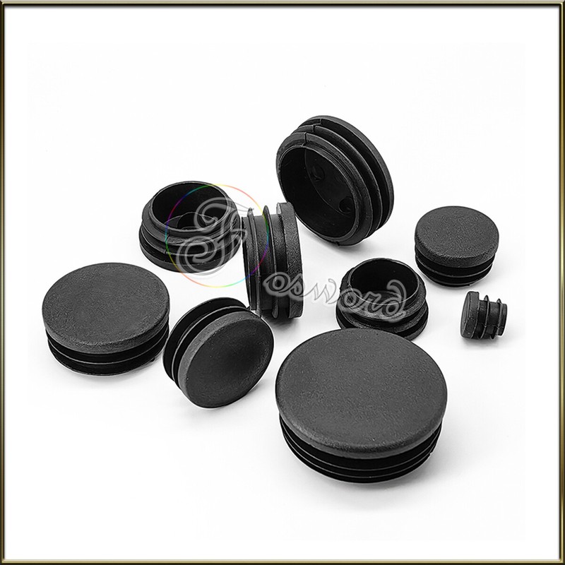 Inserts Bungs Blanking Plastic End Caps Round Tube Furniture Table & Chair Feet gallery