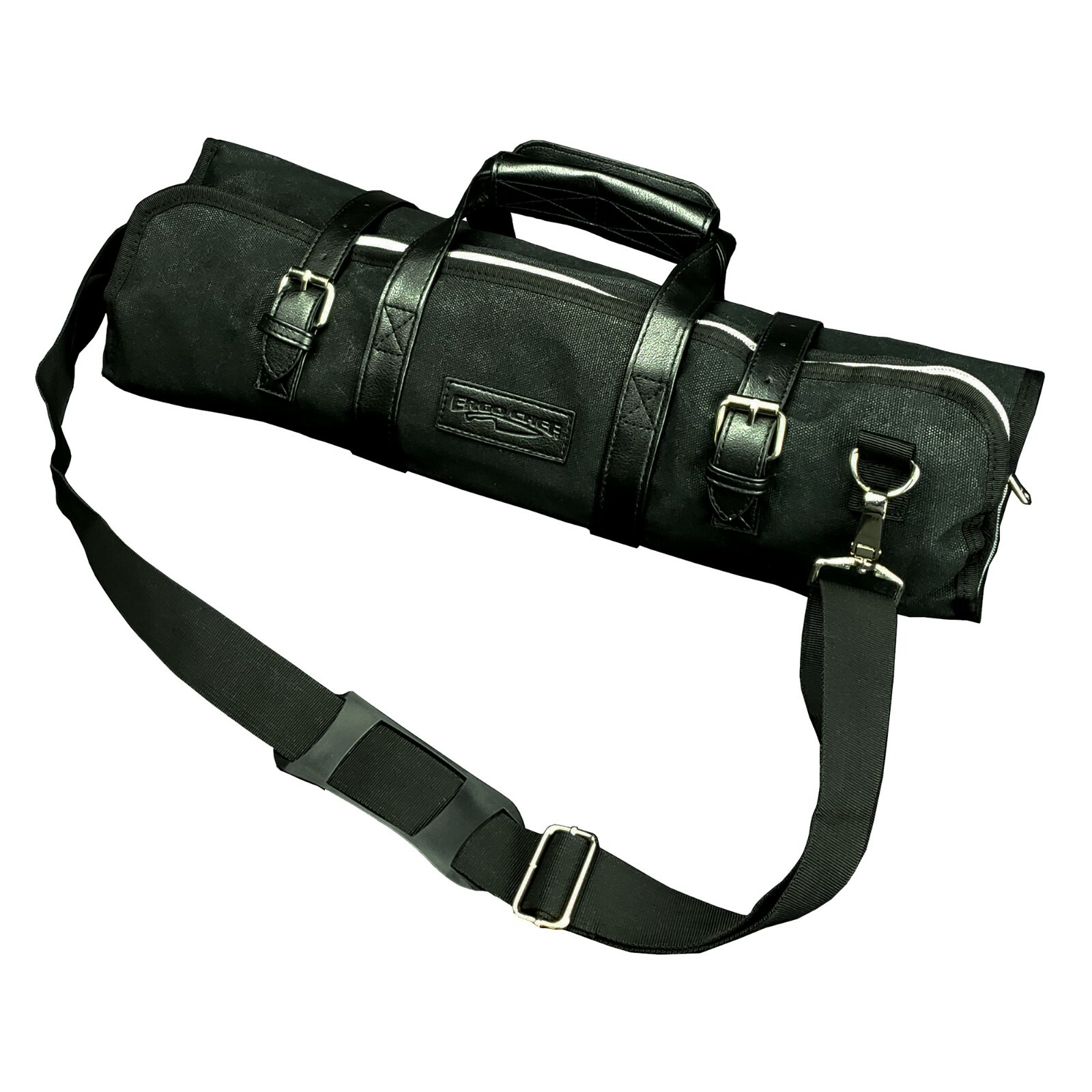 Ergo Chef Black 10 Pocket Chef Knife Roll Bag Waxed Canvas (Open Box) gallery