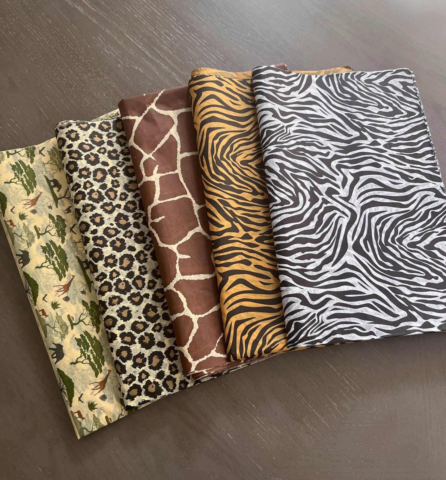 SAFARI Tissue Paper Assortment Gift grade Sheet Choose Size & Package Amount gallery