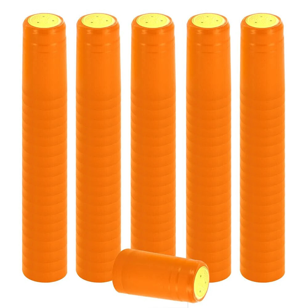 ORANGE PVC SHRINK CAPSULES 100 Pack gallery