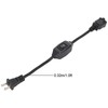 Polarized Extension Cord On Off Switch 2 Prong Extension Cord Waterproof bi US gallery