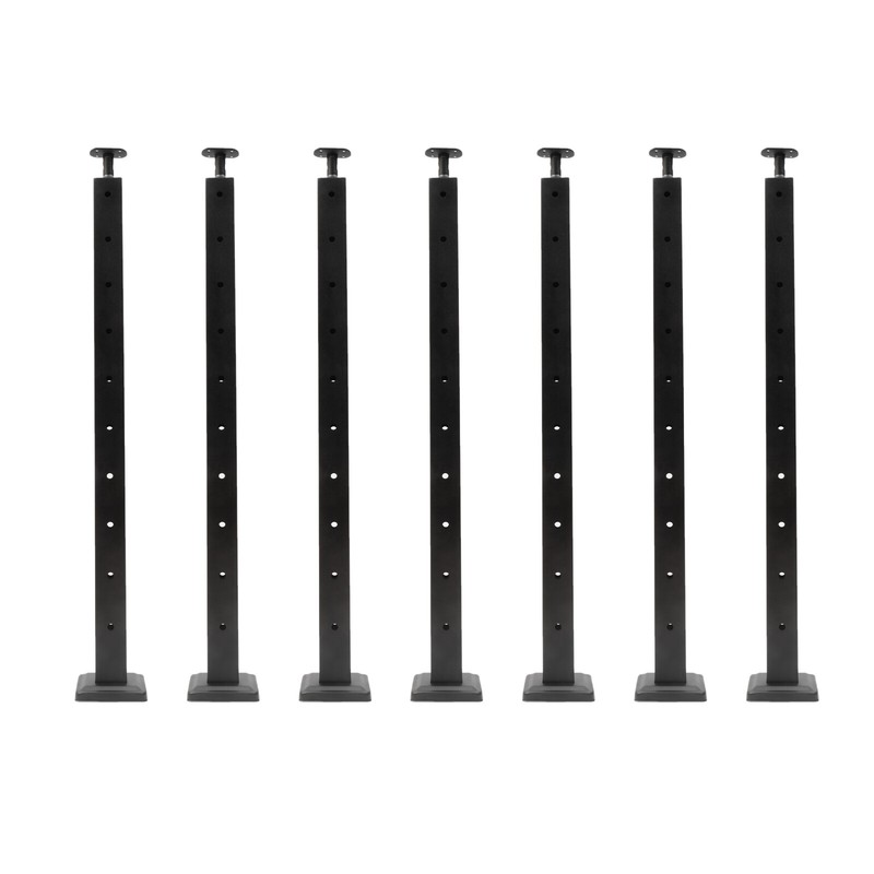 36"x2"x2" Cable Railing Post Deck Railing kit Fence Stainless Pre-drilled Holes gallery
