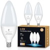 Candelabra Light Bulbs 60W Equivalent, 5W E12 Small Base Type B LED Bulbs,3-Pack gallery