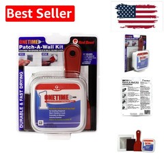 ONETIME Lightweight Spackling Patch-A-Wall Kit, 1/2 Pint,