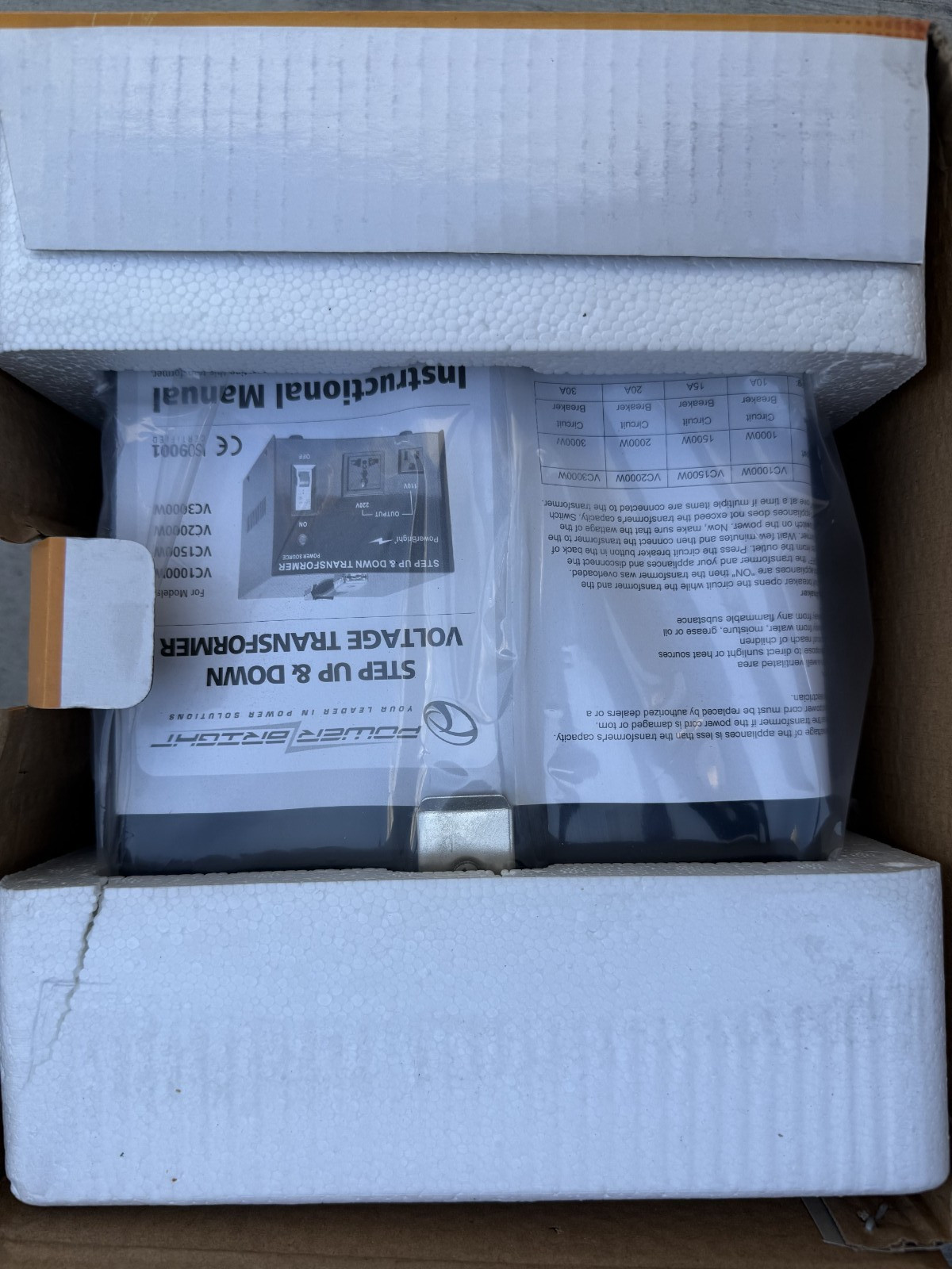 VC1500W PowerBright 1500W Step Up & Down Transformer / Converter gallery