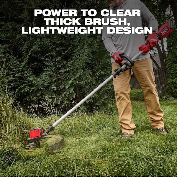 Milwaukee Tool 2828-20E String Trimmer, 9.1 Lb, Cordless, 18V Dc gallery