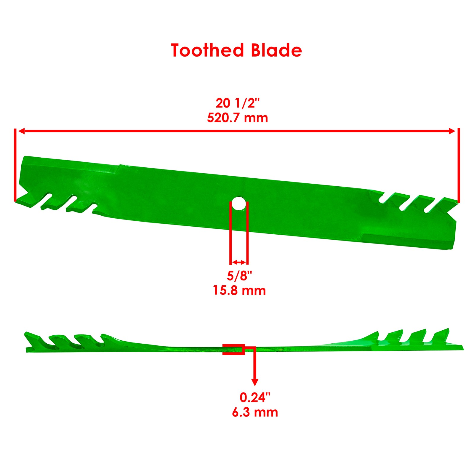 Celox 038-6003-00 038605000 Mulching Blades for Bad Boy Mower Deck 60 inch gallery