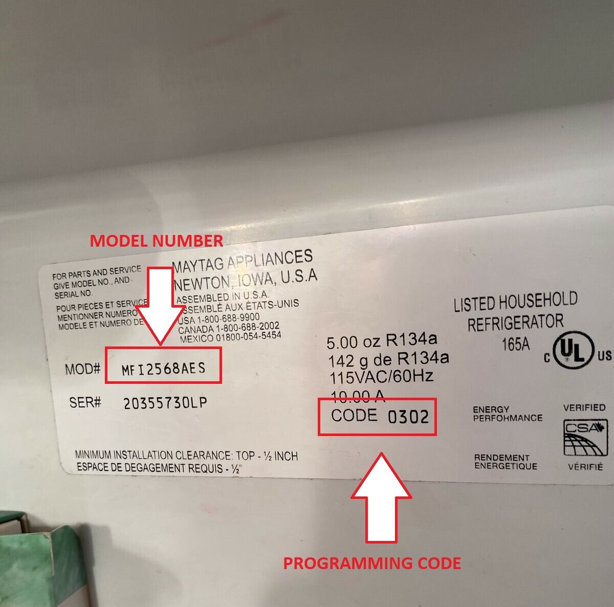 Whirlpool Maytag Compatible W10310240 Refrigerator Control Board gallery