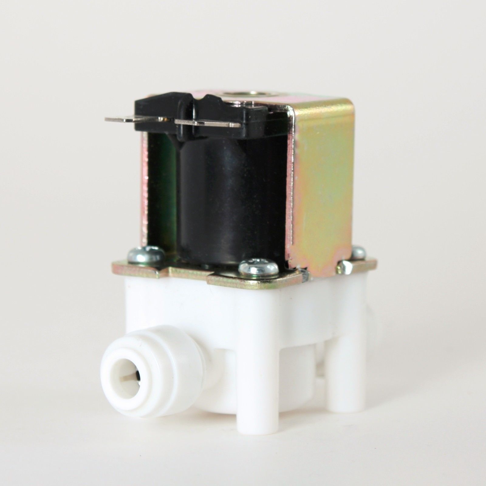 1/4" Plastic Push In Quick Connect Solenoid Valve 12 Volts DC or 120V AC gallery