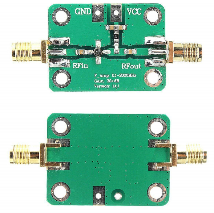 30dB Low-Noise LNA Broadband Module Receiver 0.1-2000MH​z RF Wideband Amplifier gallery