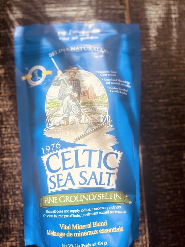 CELTIC SEA SALT ( 1 POUND ) FINE GROUND/ SEL FIN vital Mineral Blend 🚀📦 gallery