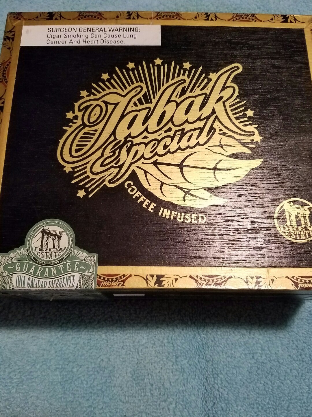 "Jabak Especial" ~ Empty Storage Box ~ Wooden Box ~ Box w/Lid gallery