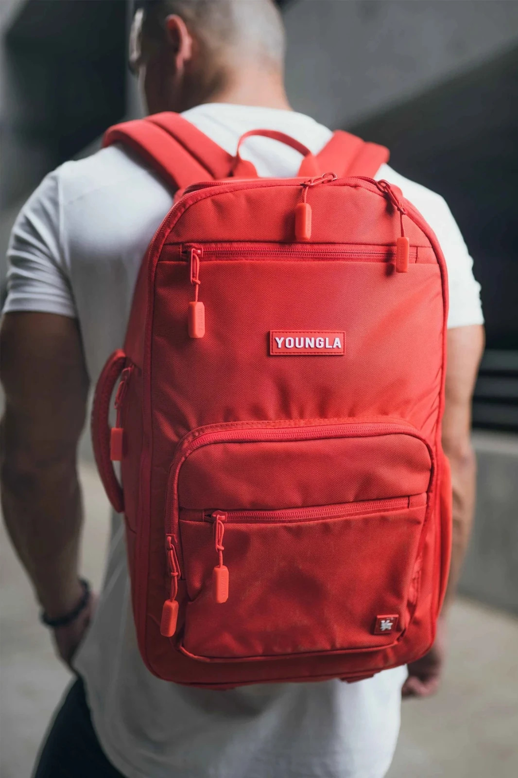 YoungLA 730 Expedition Backpack RED, New with Tags, SEALED!