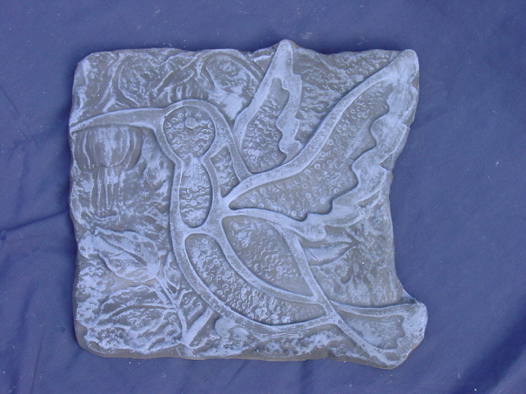 Stone Look Hummingbird Stepping Stone Concrete Mold 1283 Moldcreations gallery