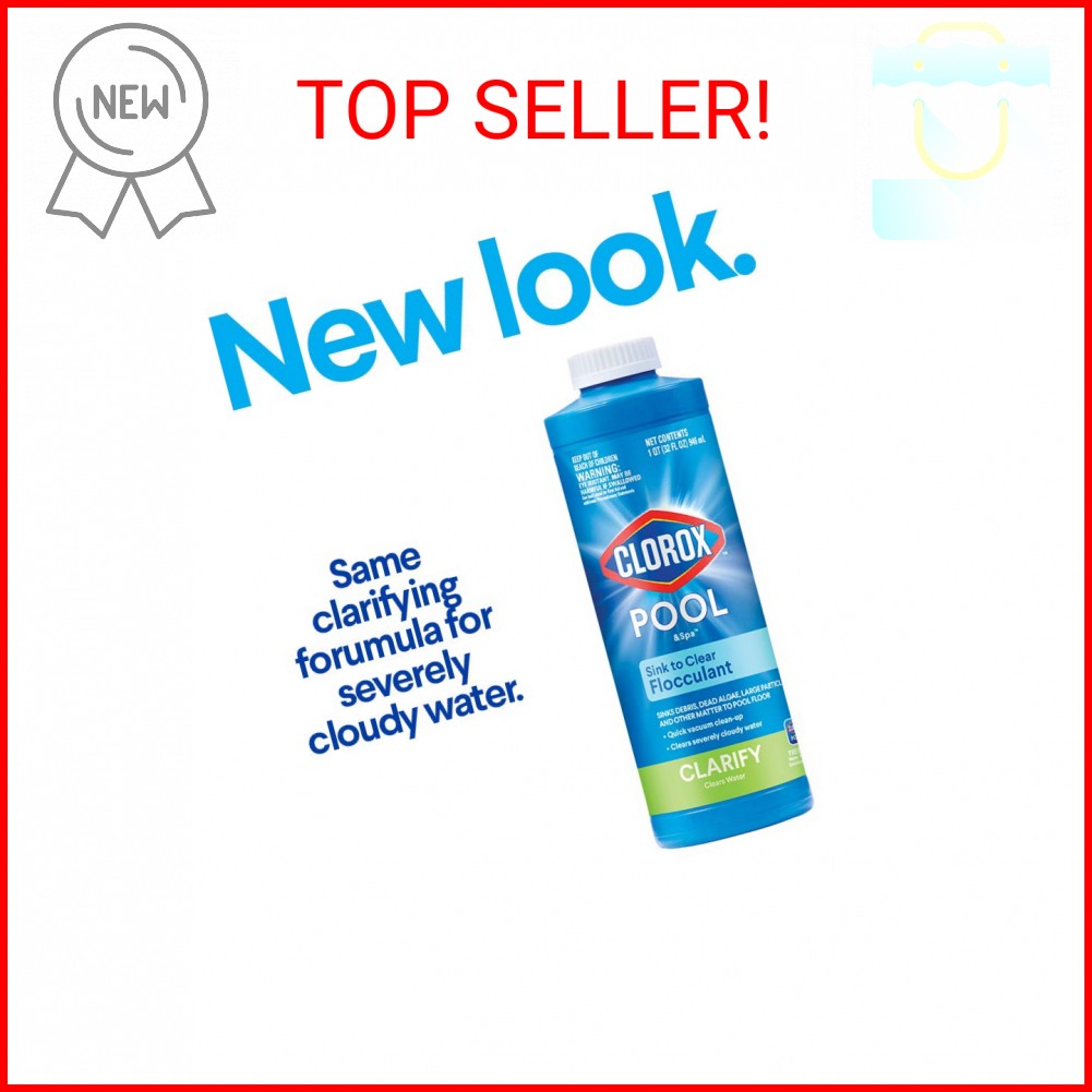 Clorox® Pool&Spa™ Swimming Pool Sink to Clear Flocculant, Sinks Debris, Dead Alg gallery