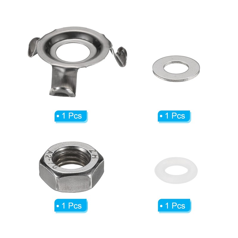 11Set Float Valve Gasket Replacement Parts Set for Pressure Cooker 5/6QT gallery