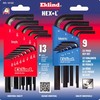 Eklind Stubby Hex Wrench Key Set 22pc .050-3/8in. 1.5-10mm Metric SAE USA 10122 gallery