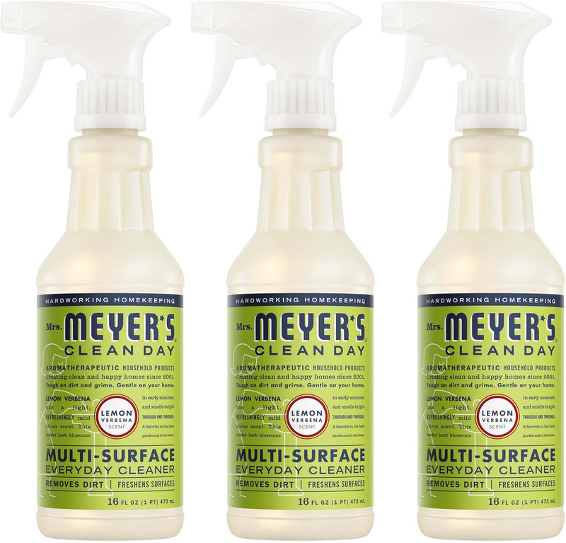 MRS. MEYER'S CLEAN DAY All-Purpose Cleaner Spray, Cruelty Free Formula, Lemon Ve gallery