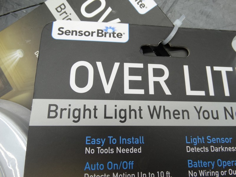 Sensor Brite Over Lite Motion Activated LED Ceiling Light 300 Lumens (Lot of 2) gallery
