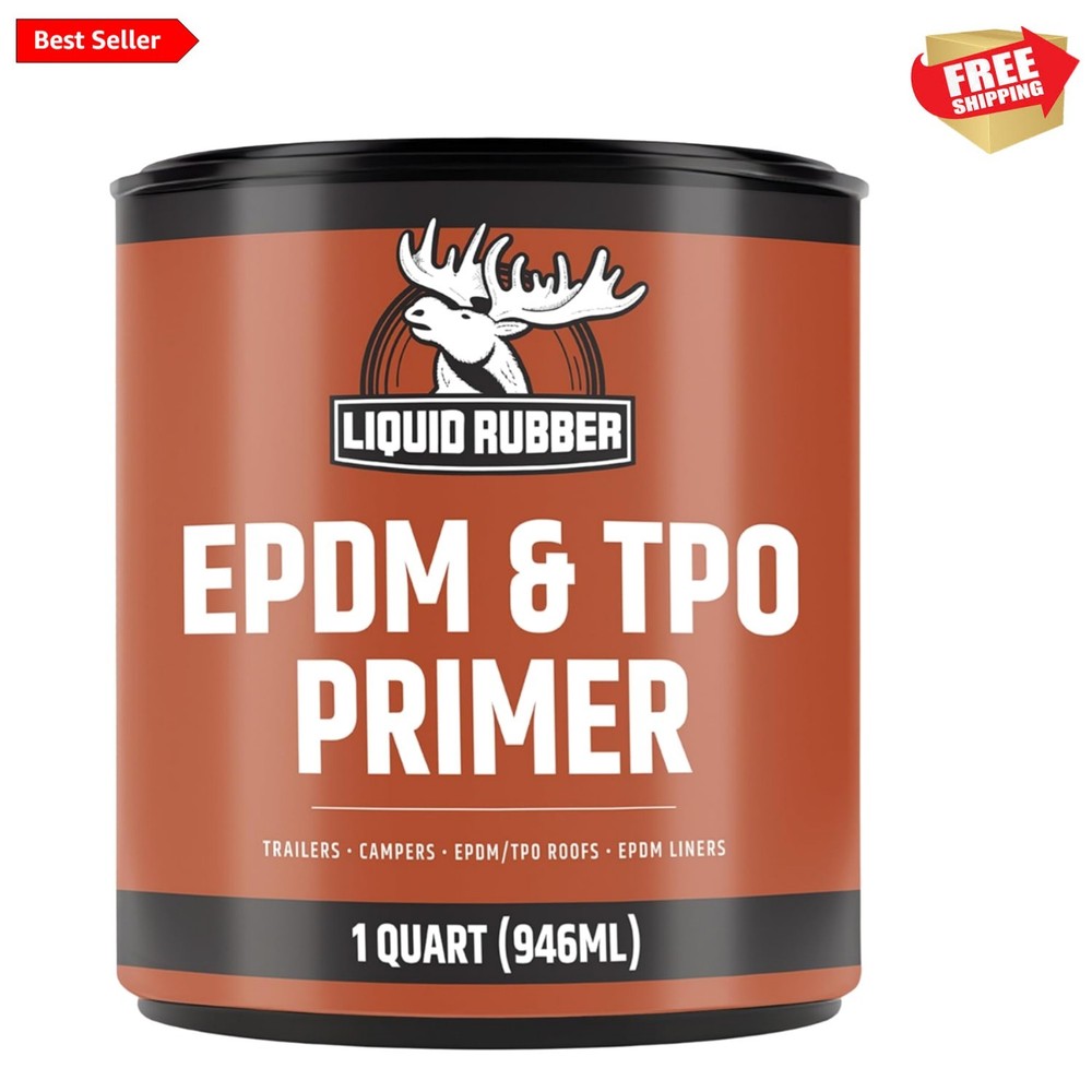 EPDM and TPO Primer – High-Performance Basecoat for RV, Camper and Trailer Ro...