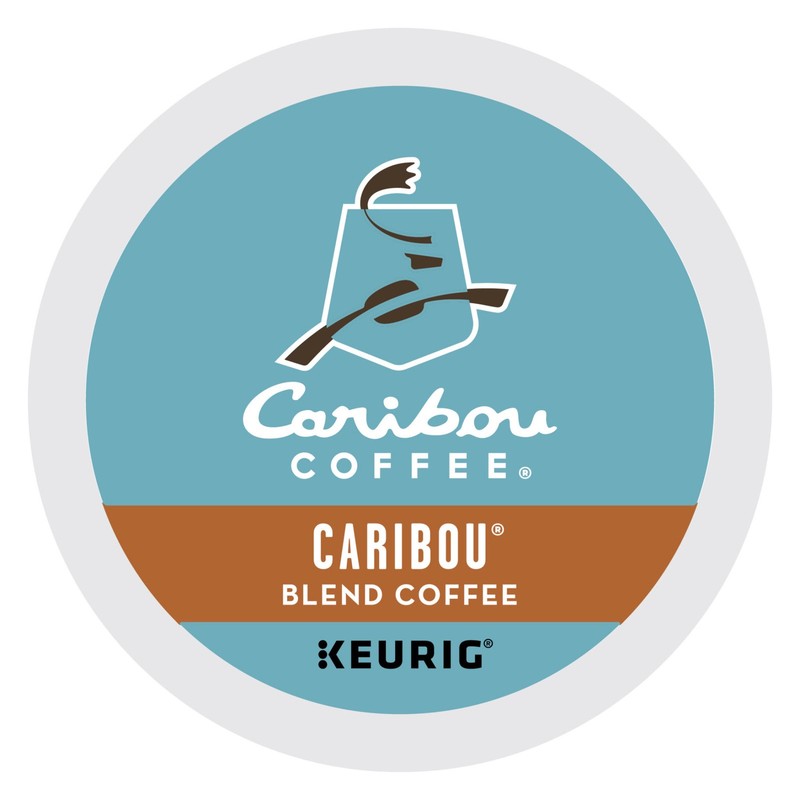 Caribou Blend Coffee, K-Cups, Medium Roast, 72 Count gallery