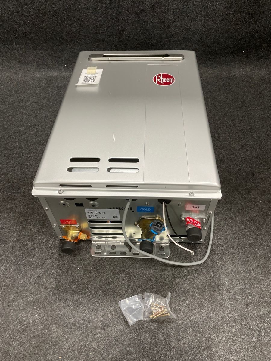 RHEEM RTG-70XLP-3 Non-Condensing Tankless Gas Water Heater 7.0 Gpm, 160000 BTU* gallery