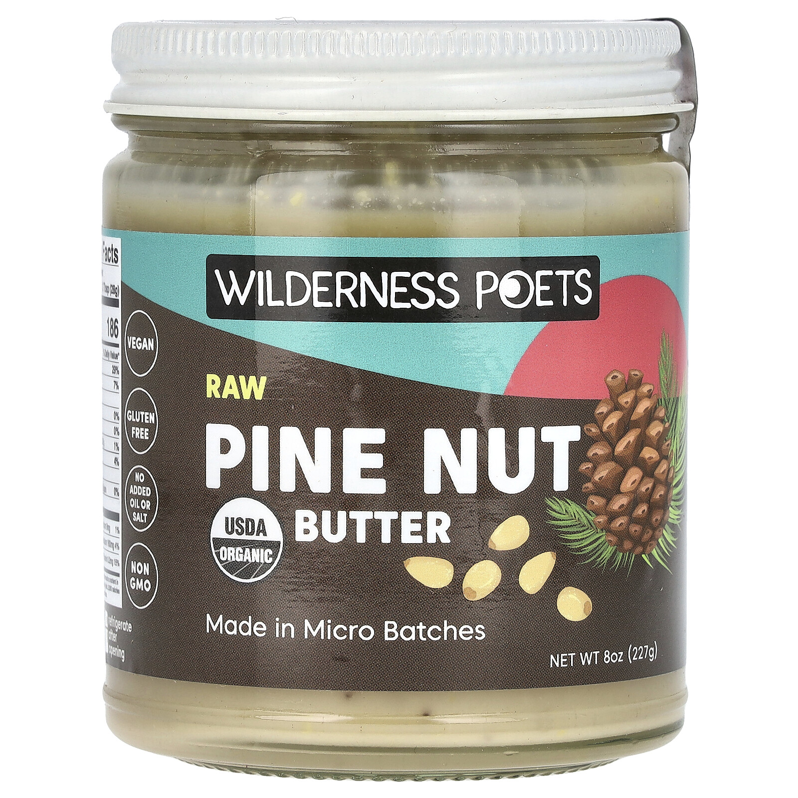 Raw Pine Nut Butter, 8 oz (227 g) gallery