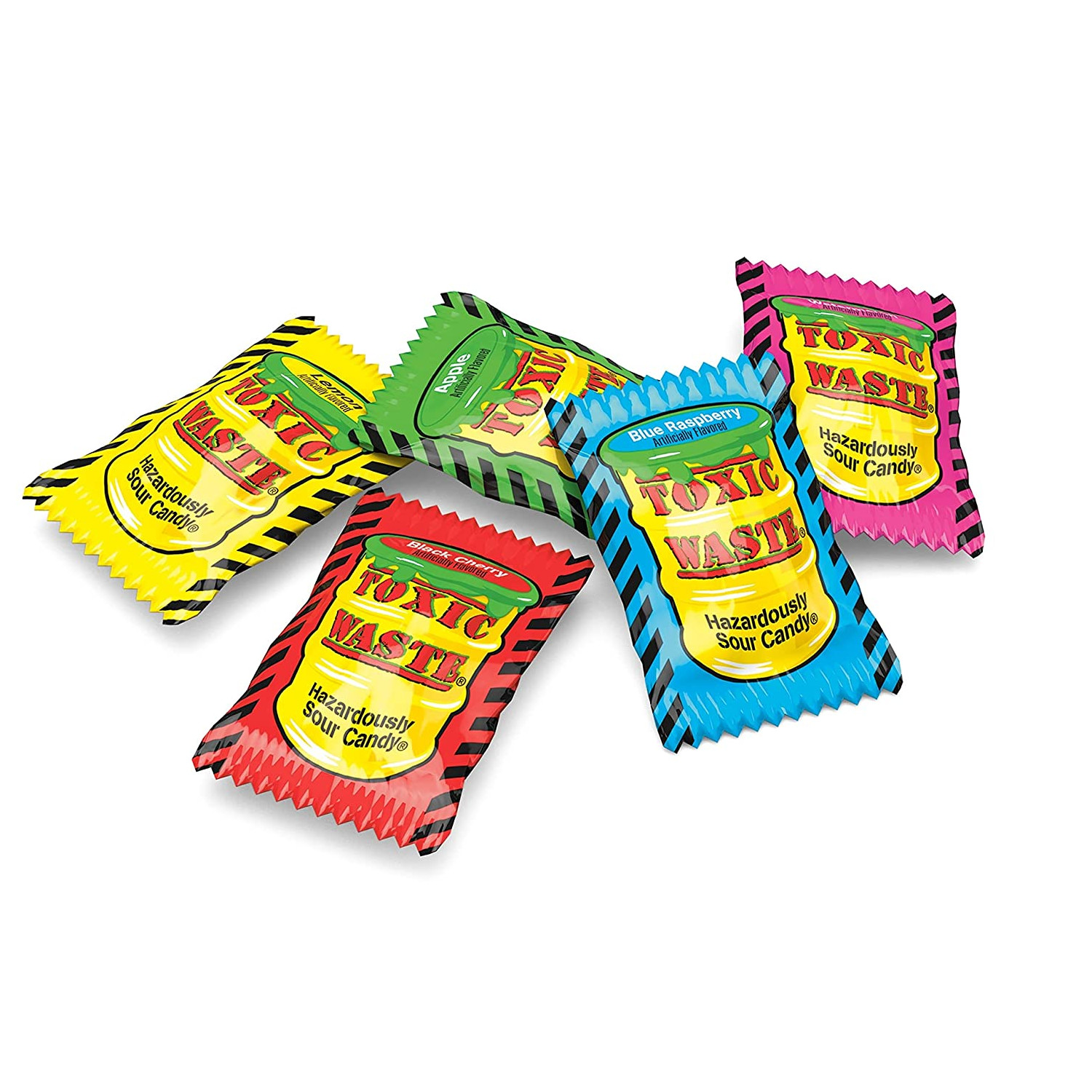 TOXIC WASTE - Hazardous Sour Candy Assortment - 5 Flavors (Choose 2 Or 4 Pounds) gallery