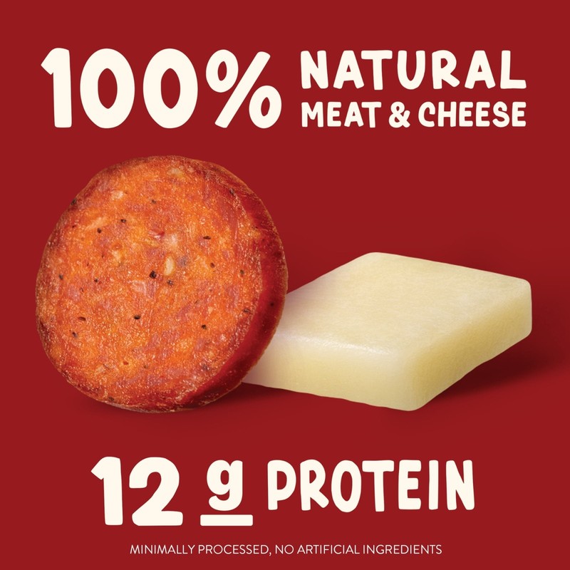 Mighty Bites with Uncured Pepperoni and Mozzarella Cheese Snack Kit, 2.8 oz gallery