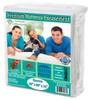 Premium Waterproof Mattress protector 150 GSM Fabric Zippered encasement Cover gallery