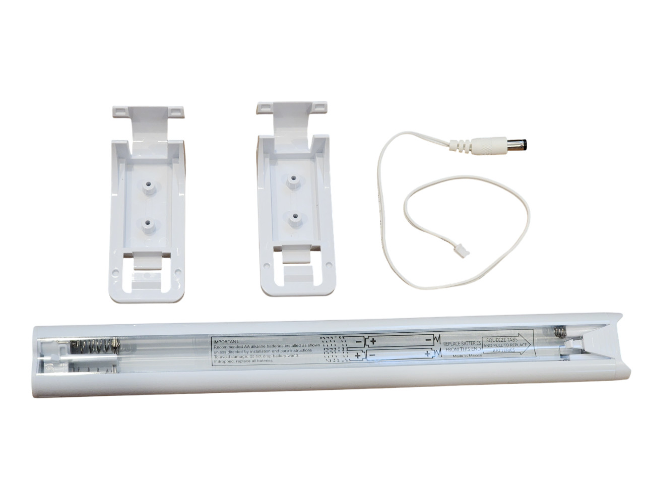 Hunter Douglas PowerView / PowerRise Old 8 AA Battery Tube Conversion Kit - NEW gallery