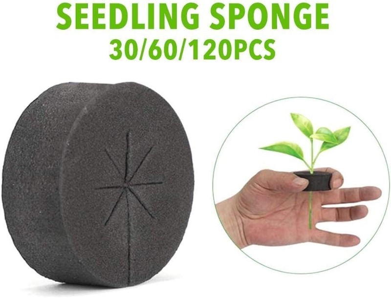 30 Pack Cloning Collars for Hydroponic Gardening - Lightweight Sponges gallery