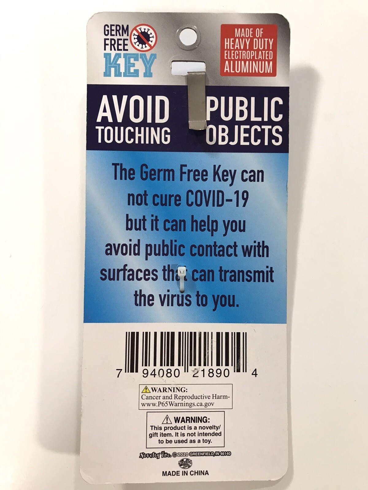No Touch Door Opener & Contact Germ Free Key for Button & Key Pad Push FASTSHIP! gallery