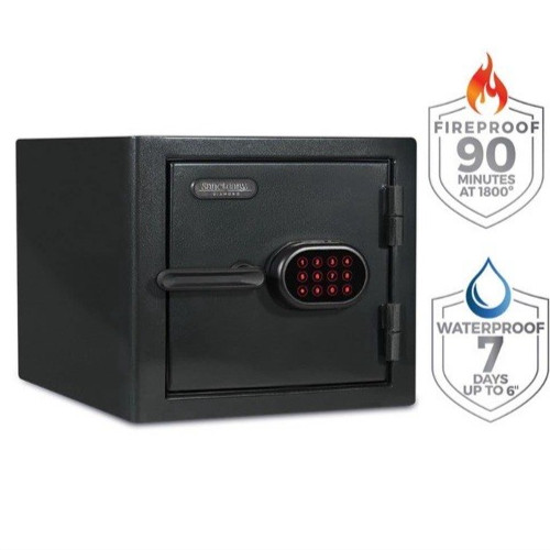 Sanctuary Diamond 92 cu ft Fireproof Waterproof Safe Electronic Lock Dark Gray gallery