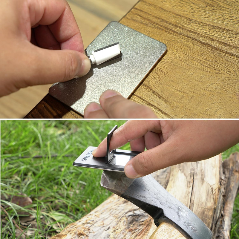 SHARPAL 116N Pocket Diamond Sharpening Card, Coarse(325)/Medium(600)/Fine(1200) gallery
