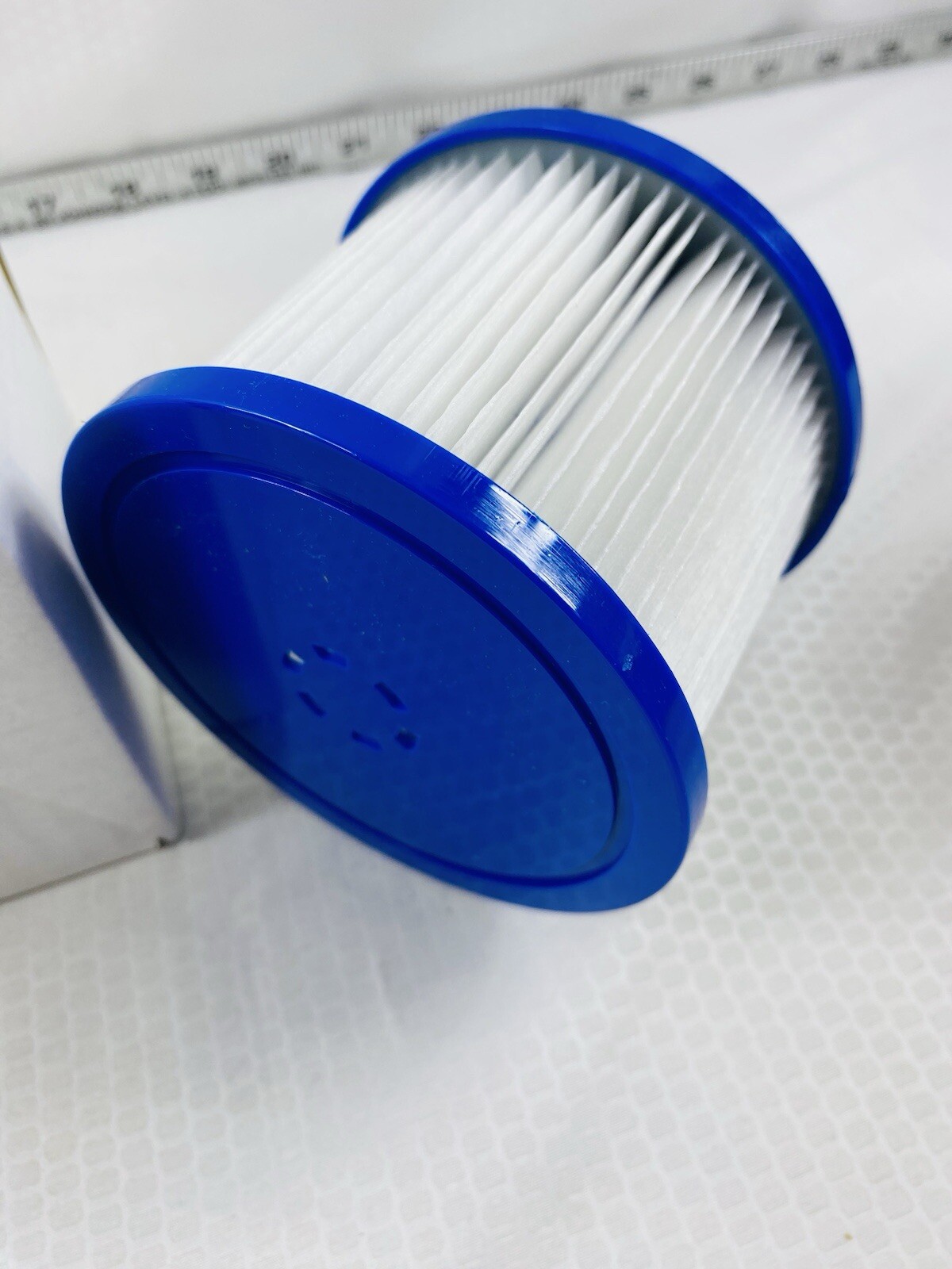 ALEKO Water Filter Cartridge for Inflatable Hot Tub Spa - Blue - SKU#: HTFL gallery