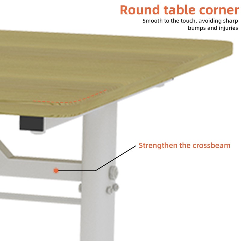 Study Home Office Desk Height-Adjustable for Standing or Sitting Multi-Purpose gallery