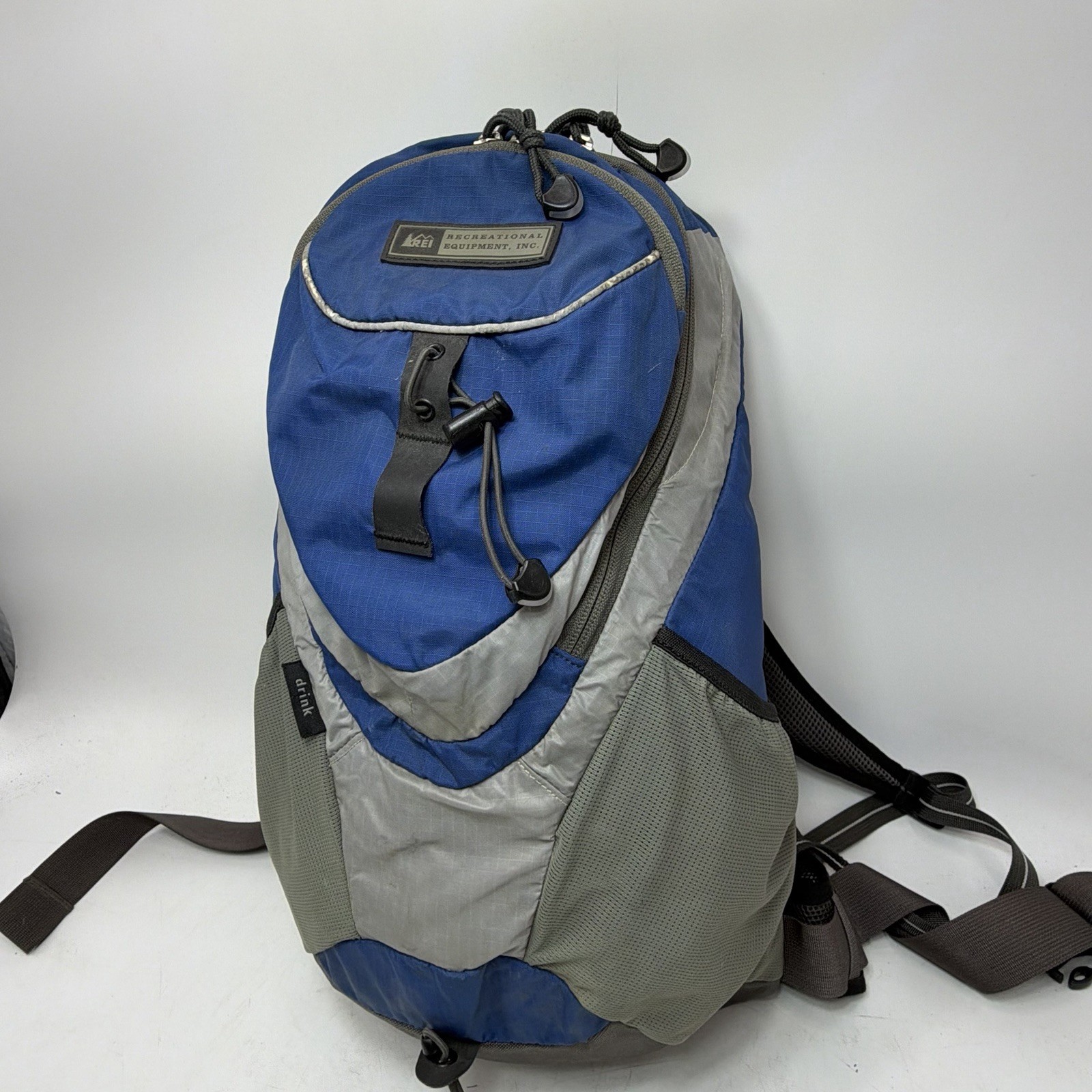 REI Drink Runoff Blue Backpack 18” Compatible With Nalgene Bladder (not Incl) 2