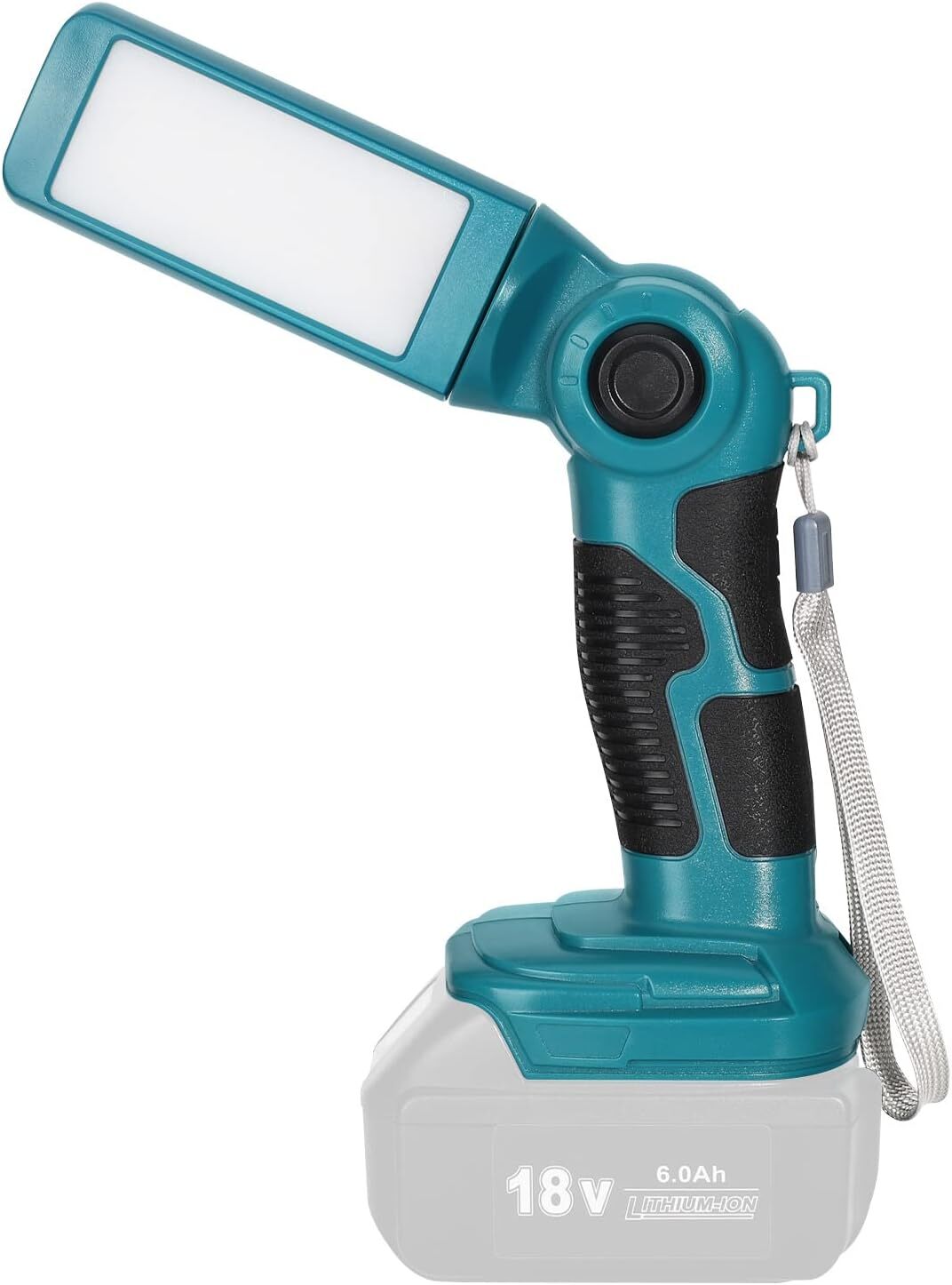 12W 1000LM LED Flashlight Work Light Powered by Makita 18V Li-Ion Battery BL1850 gallery